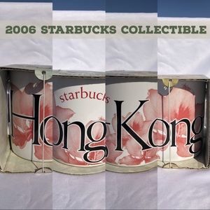 🆕 2006 Hong Kong Starbucks Collectors mug